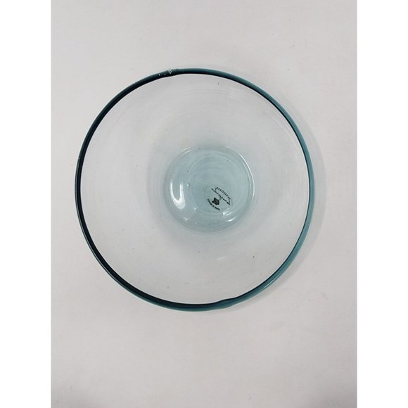 Vintage Syndicate Home & Garden Made‎ In Mexico Bowl With Blue Tint - Picture 4 of 8